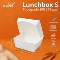 Gambar SEALPAK Lunchbox Kertas PE Dalam Tebal Food Grade | ISI 50 Pcs | Ukuran S M L | Polos - Medium dari SEALPAK Kota Administrasi Jakarta Pusat 2 Tokopedia
