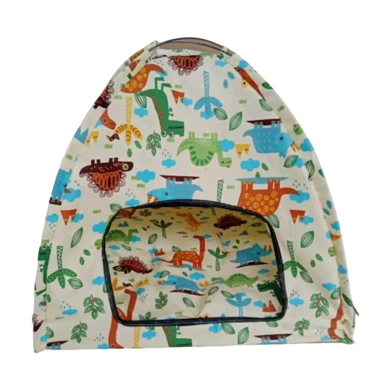 Terbaru Tenda kucing fulset motif karakter rumah hewan peliharaan