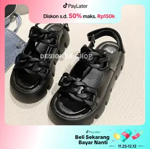 [D.I.Y.]Sepatu Wanita Sandal Korea Premium  Terbaru Jelly Karet Sendal