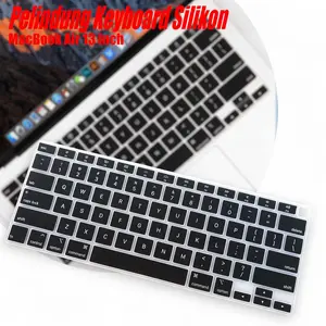 URBANSKY Pelindung Keyboard Silikon MacBook Air 13 Inch A2337 A2179 - U-13