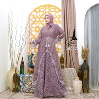 Gambar GAMIS OZIAS BROKAT KAGURA 10027 LD 105 I Gamis Bini Orang I Gamis Lebaran Cantik - Navy dari Ozias.id Kota Administrasi Jakarta Barat 5 Tokopedia