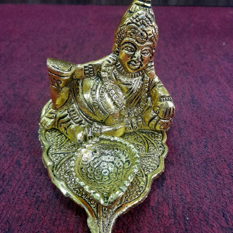 Kubera deebam. golden colour kubera the god of wealth - TikTok Shop ...