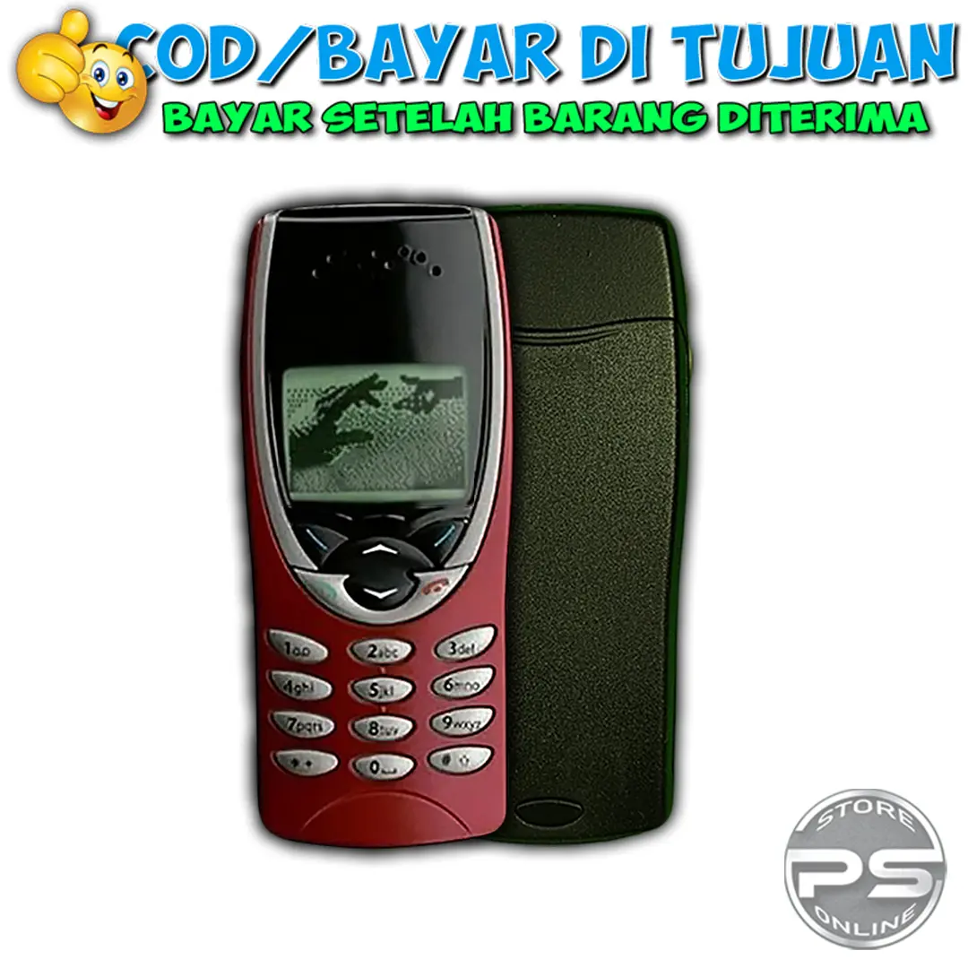 HP 8210 Single Sim Klasik Unik Bergaransi