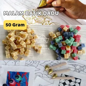 Malam Lilin Batik Dadu 50gr Bahan Membatik Tulis Warna Warni Original Menggambar Tradisional Etnik Kerajinan Tangan Seni Edukatif Peralatan Sekolah Prakarya Canting Melukis Murah Kain Tekstil Textil Kualitas Bagus Termurah Kesenian