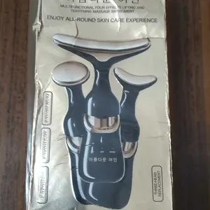 CID 3in1 Electric Face Massage Alat Pijat Wajah Leher Alat Perawatan Wajah Kecantikan Beauty Tools Dilengkapi dengan Baterai Facial Elektrik