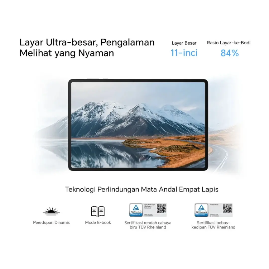 Honor Pad X8a RAM 4/128GB Snapdragon 680 Octa-coreLCD 90Hz Garansi Resmi Honor Indonesia 1 Tahun