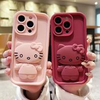 Gambar MHKEID Casing Hp untuk Realme C67 12 Lite Case Kucing kartun Berputar 360°cermin dengan Dudukan Multifungsi dan Tali Pengaman Ponsel Silikon Casing - Gaya1, Realme C67 4G dari MHKEID MALL Kab. Tangerang 5 Tokopedia
