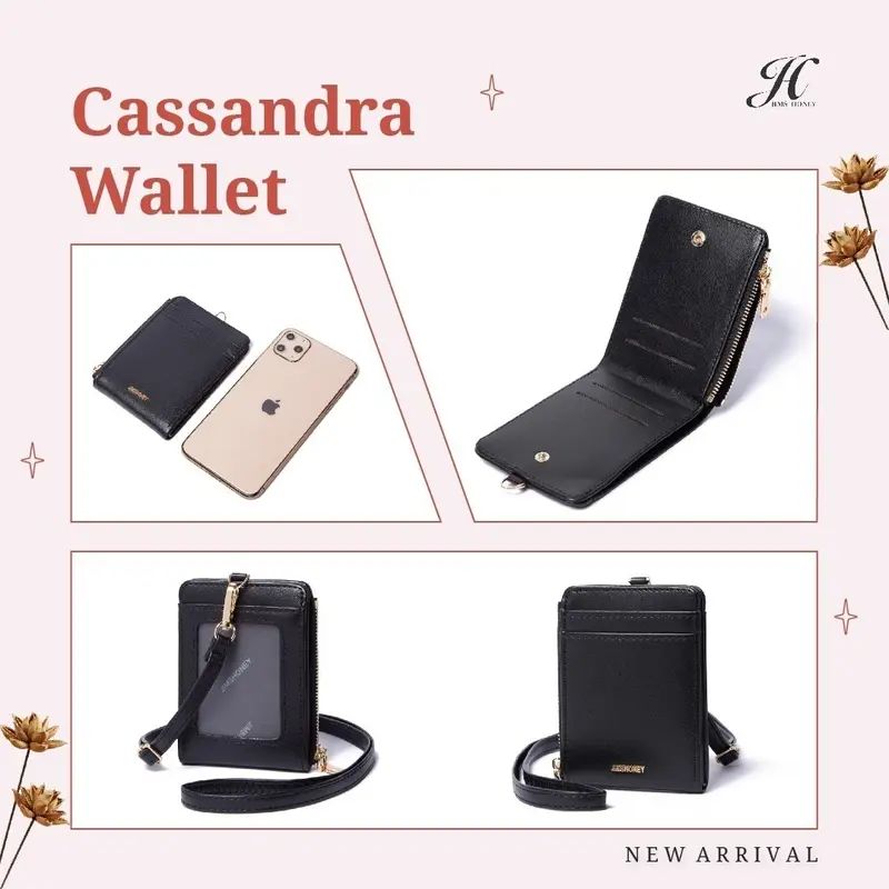 JIMS HONEY DOMPET KARTU WANITA CASSANDRA WALLET Id card 7
