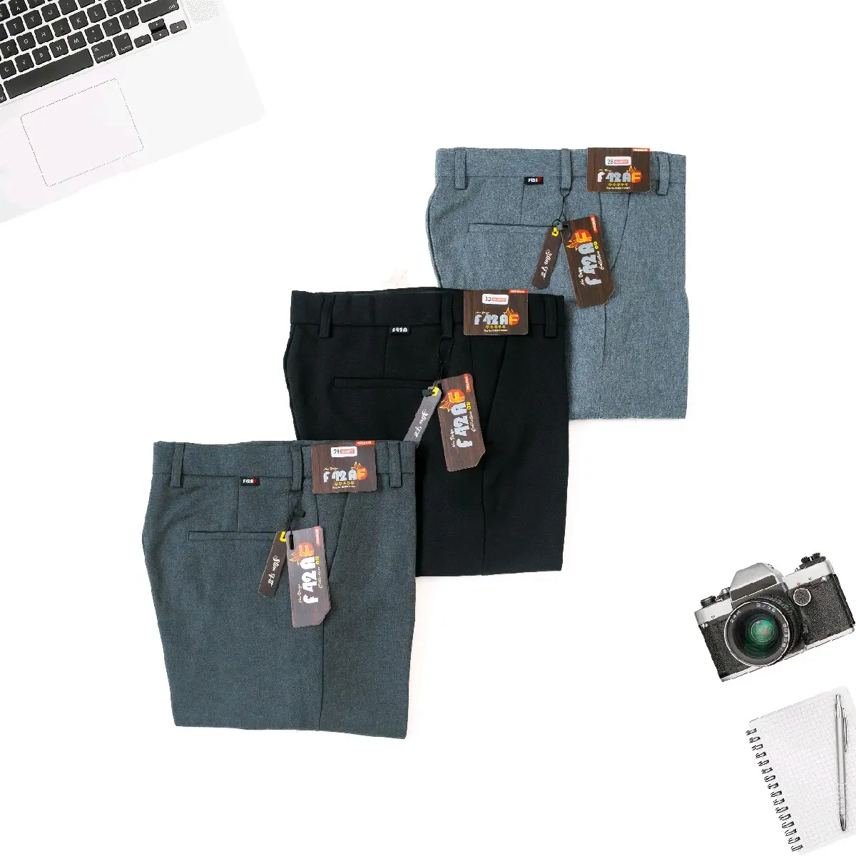 CELANA PANJANG KANTOR FORMAL PRIA KERJA KOREAN SLIMFIT BAHAN WOL X-PANDER SIZE 27-38