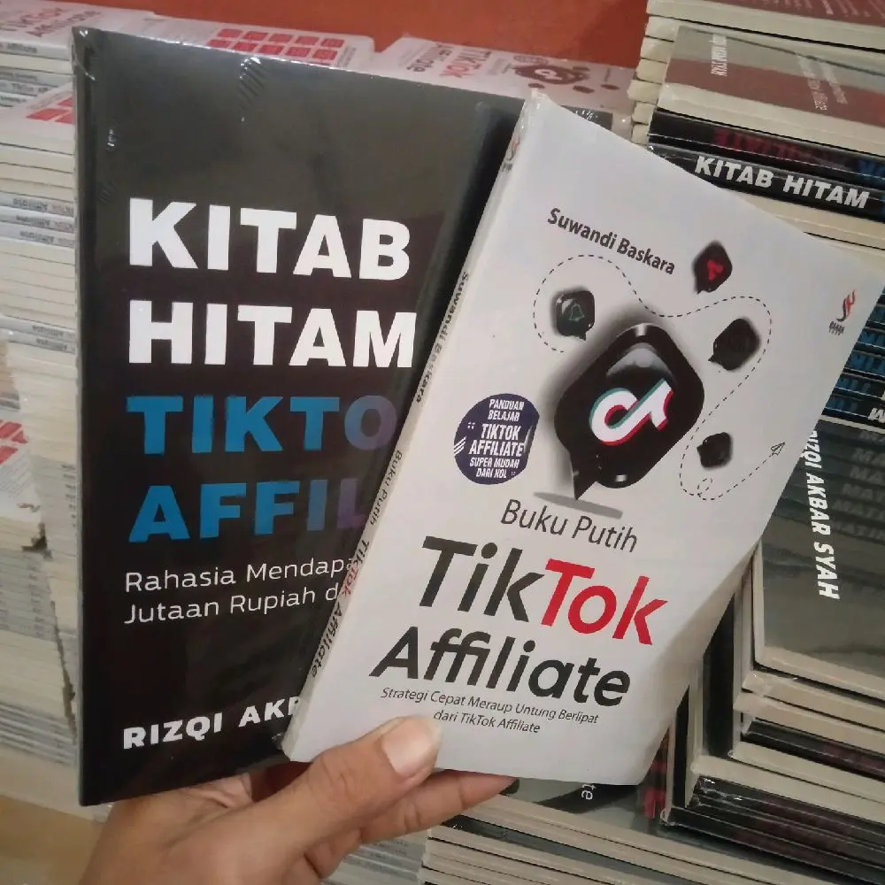 Paket 2 Buku Affiliate Kitab HITAM + PUTIH