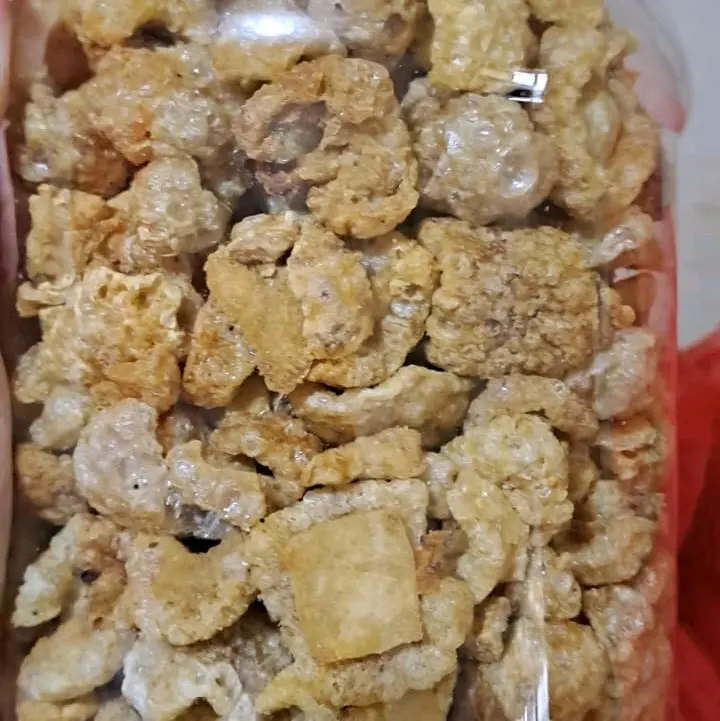 rambak babi cujiuca kerupuk kulit babi samcan non halal Cemilan Toples Snack 2