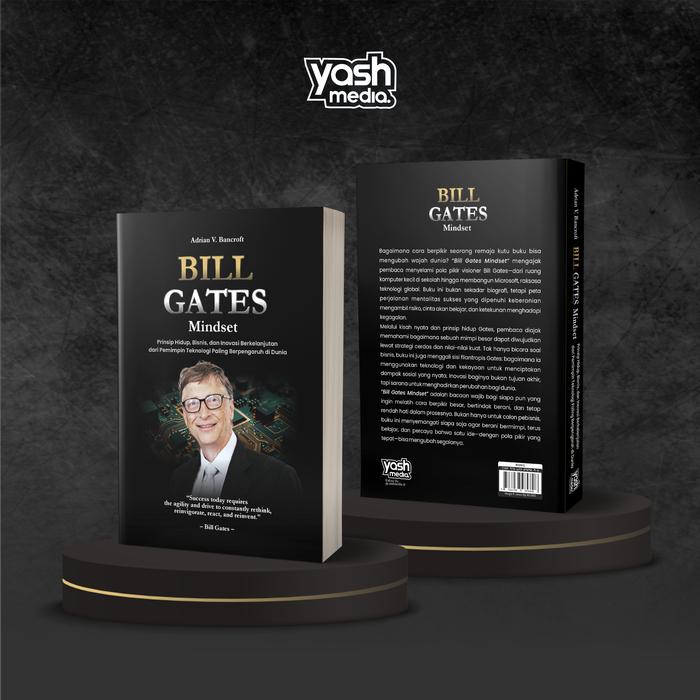Gambar BILL GATES MINDSET [ Seri Tokoh Berpengaruh ] - Yash Media dari Yashmedia Kab. Sleman Tokopedia