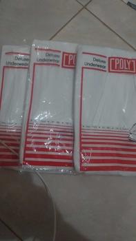 Product Review of 3 PCS (Helai) Singlet Poly cowok Putih Pria Kaos Katun from W**a C**o 0