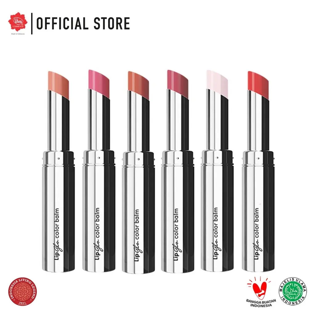 Promo Red-A Lipglo Color Balm Lipstick Choco