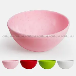PRUMU Mangkok Melamin 4.5 inch - Mangkok Kecil - Mangkok Nasi - Mangkok Sup - Mangkok Kuah - W1345