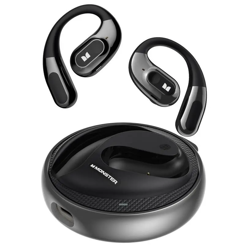 [COD] Tai Nghe Nhét Tai Mở Quái Vật, AC330, Tai Nghe Không Dây, Bluetooth 5.4, Đàm Thoại Rõ Ràng, Hộp Xoay Sành Điệu Có Dây Đeo Buộc, Sạc Type-C, Vừa Vặn Thoải Mái, Phát Lại 24H, Chống Nước IPX5 1