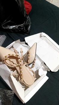 Product Review of CMS Sepatu Pesta Wanita Ankle Strap Platform Heels Wedding Shoes 888 from M**s 0