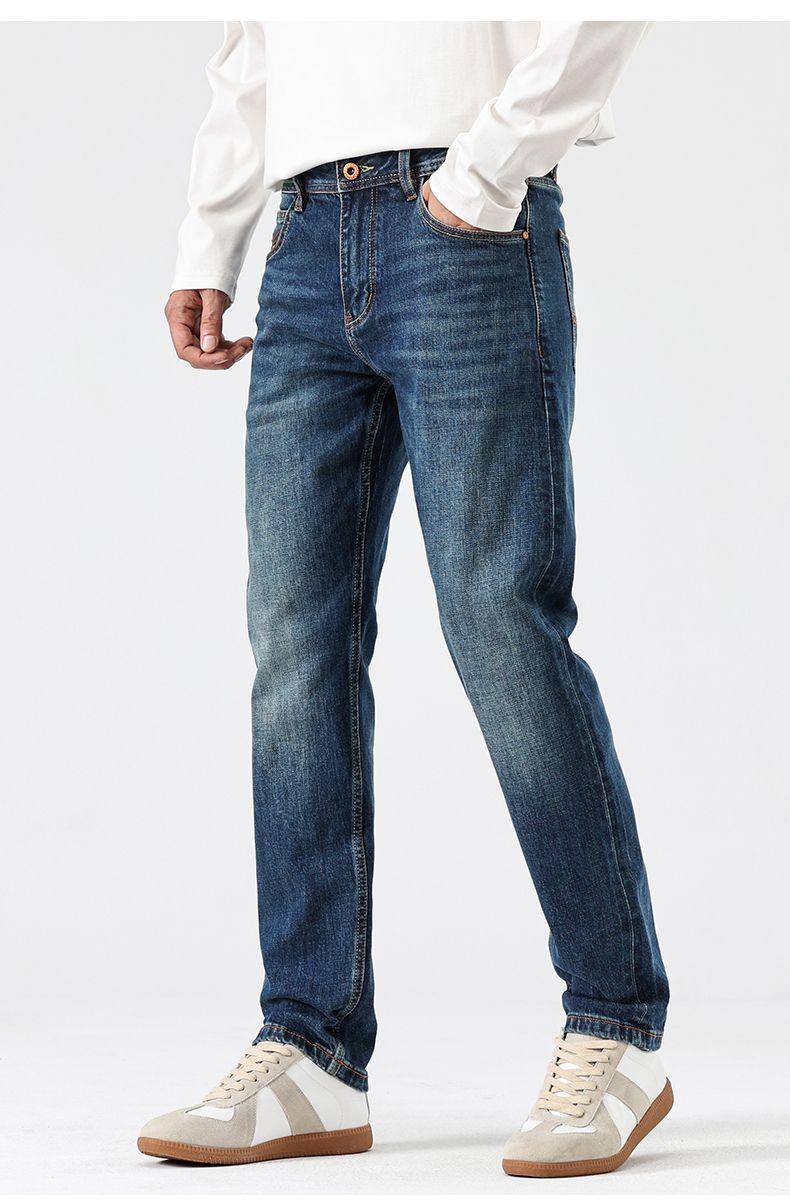 Product Introduction of Selvedge Denim, Quần jean nam ống đứng ôm dáng, vải chất lượng cao, chống mài mòn, dây kéo YKK Menswear Pants Có Túi 10