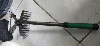 Product Review of Mini Rakes Portabel 5/6/8/11 Gigi Hijau Alat Pencabut Mencabut Rumput Liar Di Halaman Rumah Hoes from A**y 0