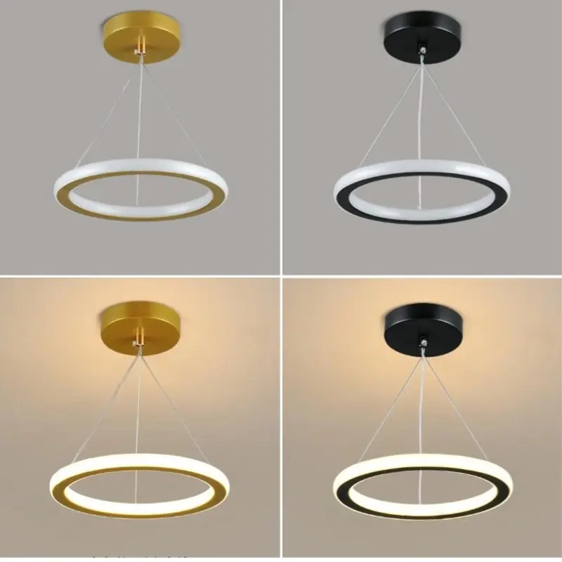 Lampu Gantung Mini LED 3 Warna Adjustable - Modern Minimalis untuk Ruang Tamu Kamar Balkon Lorong 5