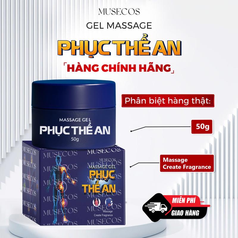 Gel Massage - Phục Thể An - Hỗ Trợ Tê Bì Chân Tay, Các Vấn Đề Nhức Mỏi, Xương…