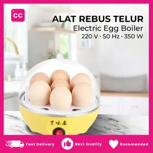 Alat Rebus Telur Elektrik - Egg Cooker Boiler, Mudah Digunakan Listrik