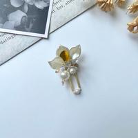 Gambar Eclemix Chrysant Flower Statement Brooch | Bros Bunga Elegan Premium - Black dari eclemix Kota Bandung 5 Tokopedia