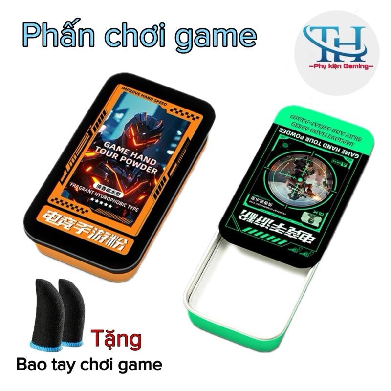  Phấn chơi game combo phấn chơi game bao tay sợi bạc bao tay F1 cao cấp- TH shops- chống mồ hôi tay chống nước khi chơi game 