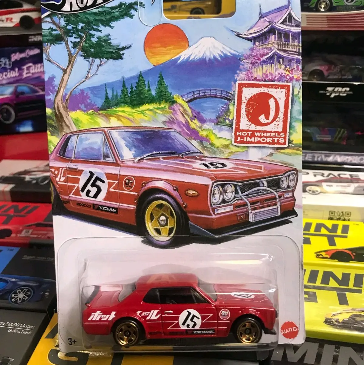 Hotwheels nissan skylien Hako