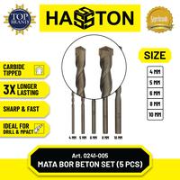 Gambar Hasston Mata Bor Beton 5pcs (0241-005) - Warna dari Hasston Tools Kota Administrasi Jakarta Pusat 3 Tokopedia