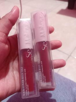 Product Review of Sea Makeup 2in1 Bundle Slick Cover Jelly Tint glossy Hydrating dan Meninggalkan warna yang indah di bibir with Peptide Complex, Hyaluronic Acid, Honey Extract from N**a 0