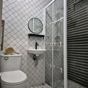 Sekat Kamar Mandi Kaca Aluminium untuk Produk Anda