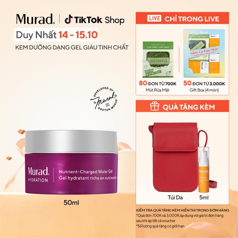 Kem dưỡng ẩm dạng gel giàu Tinh chất Murad Nutrient-Charged Water Gel 50ml