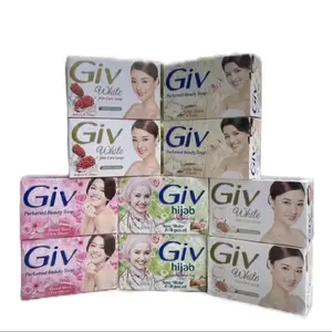 PAKET HEMAT 12pcs/10pcs/8pcs sabun mandi give batang kemasan 70grm (campur)