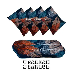 Sarung bantal guling dewasa 1set 6bantal 4guling murah adem lembut buat tidur motif anak anak bunga