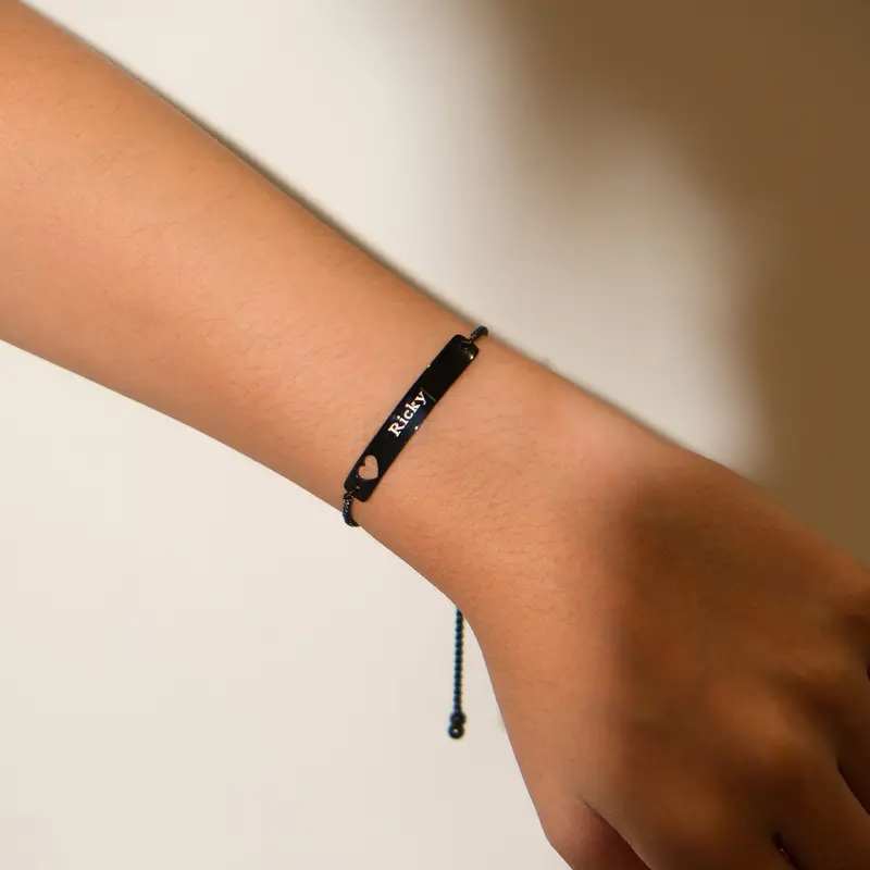 Sweetbling • Gelang Custom Nama • Naila Drawstring Bracelet • Anti Karat 4