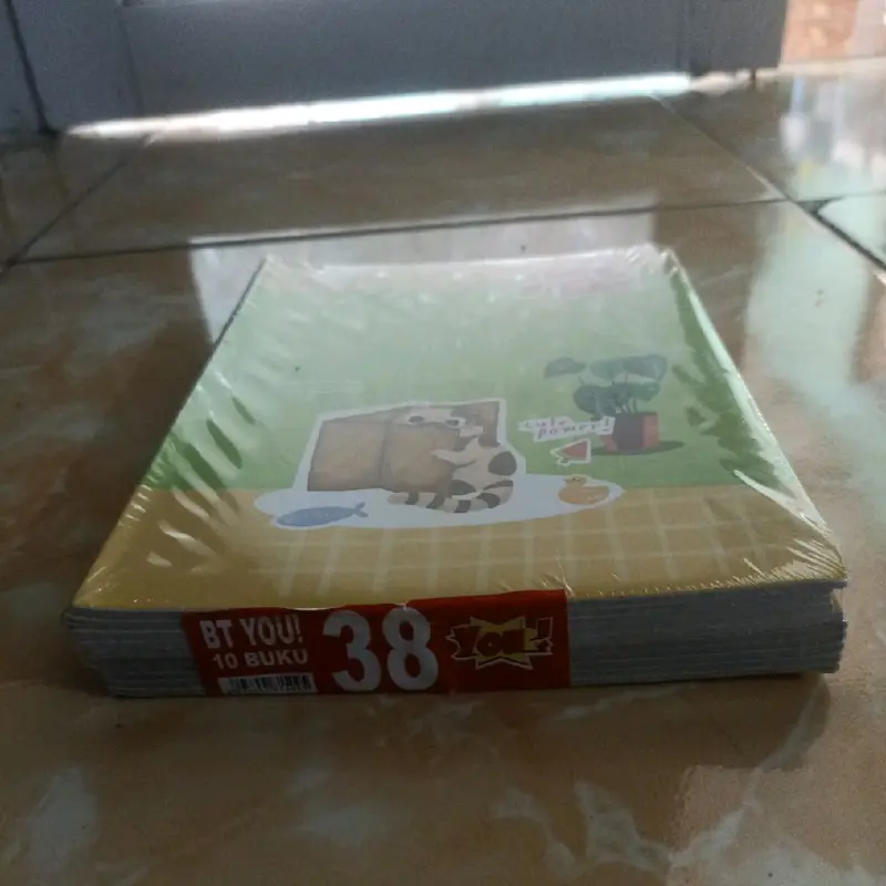 Buku Tulis isi 38 Lembar Murah gambar akan dikirim rendem Kertas Paper Stationery 3