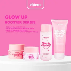 Chierra Skincare Glow Up Booster Series Isi 4 – Skincare Brightening untuk Kulit Cerah & Sehat