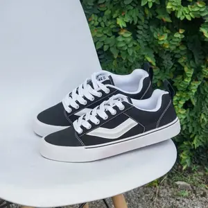 Sepatu Sneakers Gemuk Fatboy Black White Natural, Sepatu Hits Pria & Wanita Premium Full Terbaru BNIB ~ Sneakers