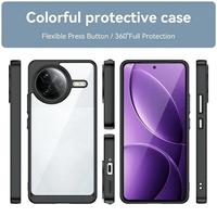 Gambar Vision II Armor Case Xiaomi Poco F7 Ultra - for Xiaomi Poco F7 Ultra - Acrylic Clear Transparent Transparan Casing PC TPU Cover Rugged Hybrid Hard Back Soft Bumper Fit HP F7ultra 5G dari Logay Acc Kota Bandung 2 Tokopedia