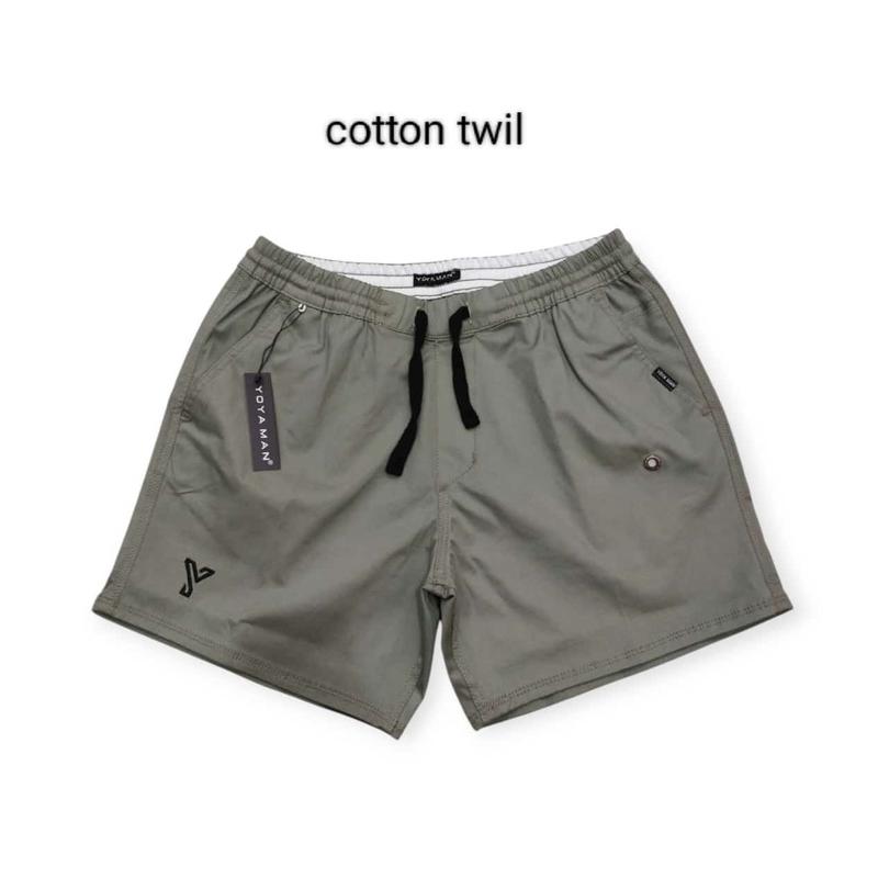 Celana pendek yoya man pendek pria wanita original basic boarshort celana pendek santai Katun 5
