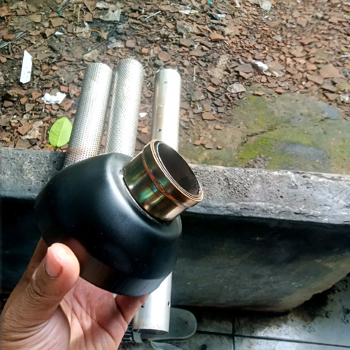 moncong knalpot shijirio dop shijiro out 45mm pnp copy cms