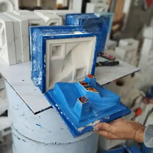 Cetakan Roster / Loster Motif Lubang 2 Baru Ukuran 20x20cm Tebal 10cm