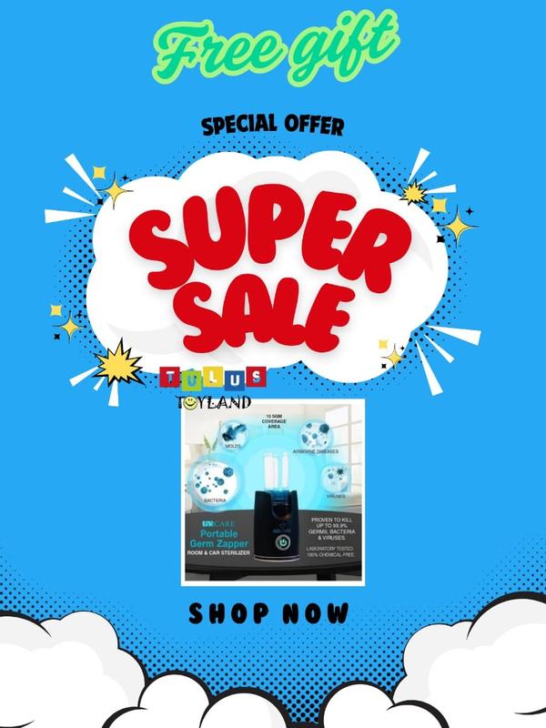 PROMO UV Care Room Sterilizer Portable Germ Zapper Alat Steril Ruangan bunuh Virus Kuman Bakteri 0