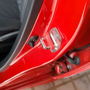 4Pcs Karet Peredam Getar untuk Pengunci Pintu Mobil Tebal Tahan Air Solusi Tepat Mengurangi Getaran dan Suara Pintu Mobil Car Dashboard Universal