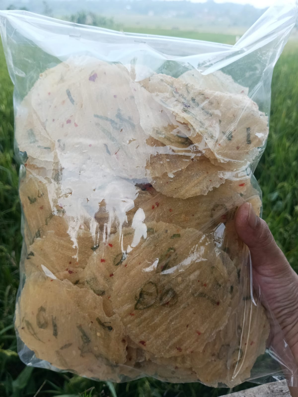 Kicimpring Singkong Mentah Bawang Cabai Gurih dan Renyah Camilan Kering Cemilan Kerupuk Snacks Makanan Keripik Pedas Food Kripik Opak Singkong Manis Asin enak