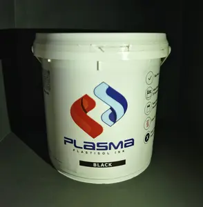 Plastisol Black / Hitam Tinta Sablon Kaos Plastisol Plasma