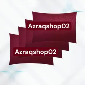 Sarung Bantal Resleting isi 4 pcs Bahan Katun Embos Tidak Pudar Nyaman Mudah Dicuci - Kualitas Sarban estetic