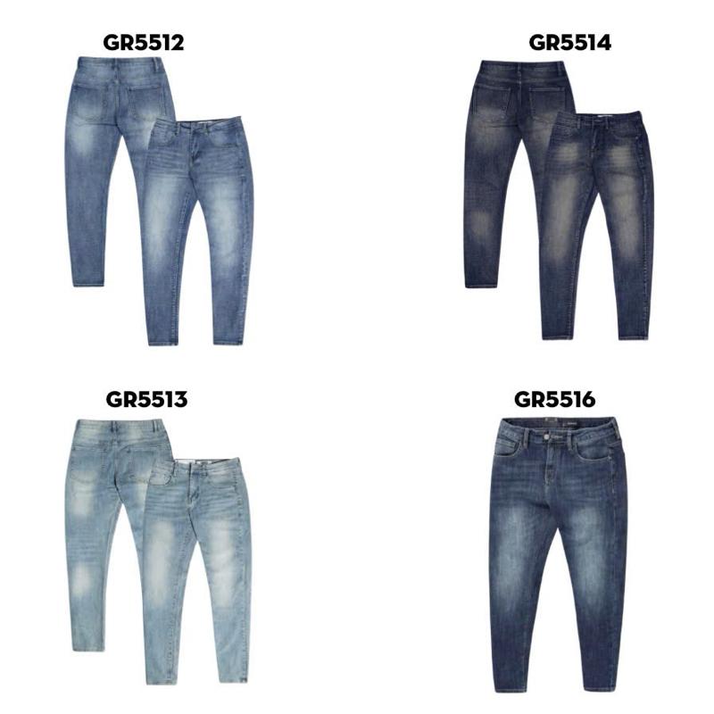 SALE_GR55_2 Quần jean nam fom slim, đủ màu dễ phối đồ, phong cách cá tính - PAPAZI