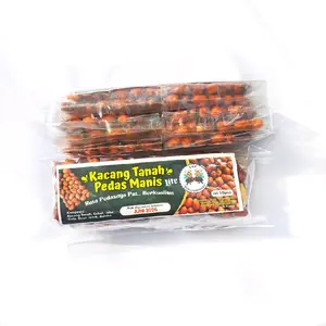 [Kemasan Lite] - 2 Pack Kacang Tanah Pedas Manis Camilan Jadul Enak Halal Rempah Pilihan Gula Asli Berkualitas Mede Nikmat Bergizi